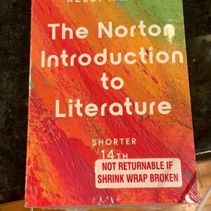 NEW The Norton Introduction to Literature Textbook Shorter 14th edition